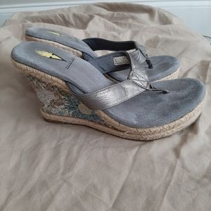 Volatile Rosebriar Espadrille Wedge Sandal 8